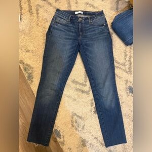 LOFT Dark Blue Skinny Jeans